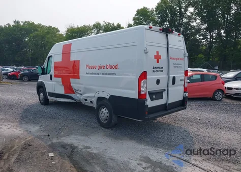 2023 Ram Promaster 3500 Cargo Van High Roof 159 Wb Ext z USA, uszkodzony, nr VIN 3C6MRVJG0PE556687